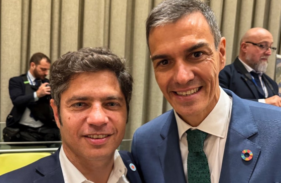 Kicillof viaja a España: Foro Progresista, inversiones, reunión con CEOs y foto con presidentes