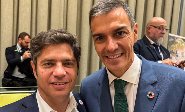 Kicillof viaja a España: Foro Progresista, inversiones, reunión con CEOs y foto con presidentes
