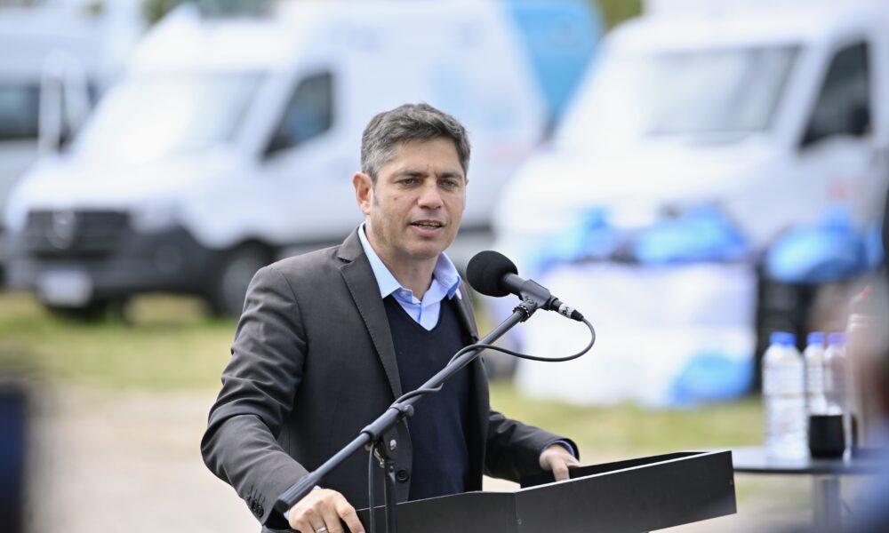 Kicillof cumple amplia agenda en Coronel Suárez y Guaminí