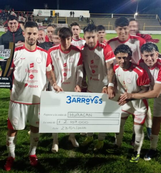 Huracán campeón de la Copa Tres Arroyos 126 tras imponerse por penales ante Colegiales