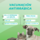 Habrá jornadas de vacunación antirrábica Tres Picos y Villa Serrana La Gruta