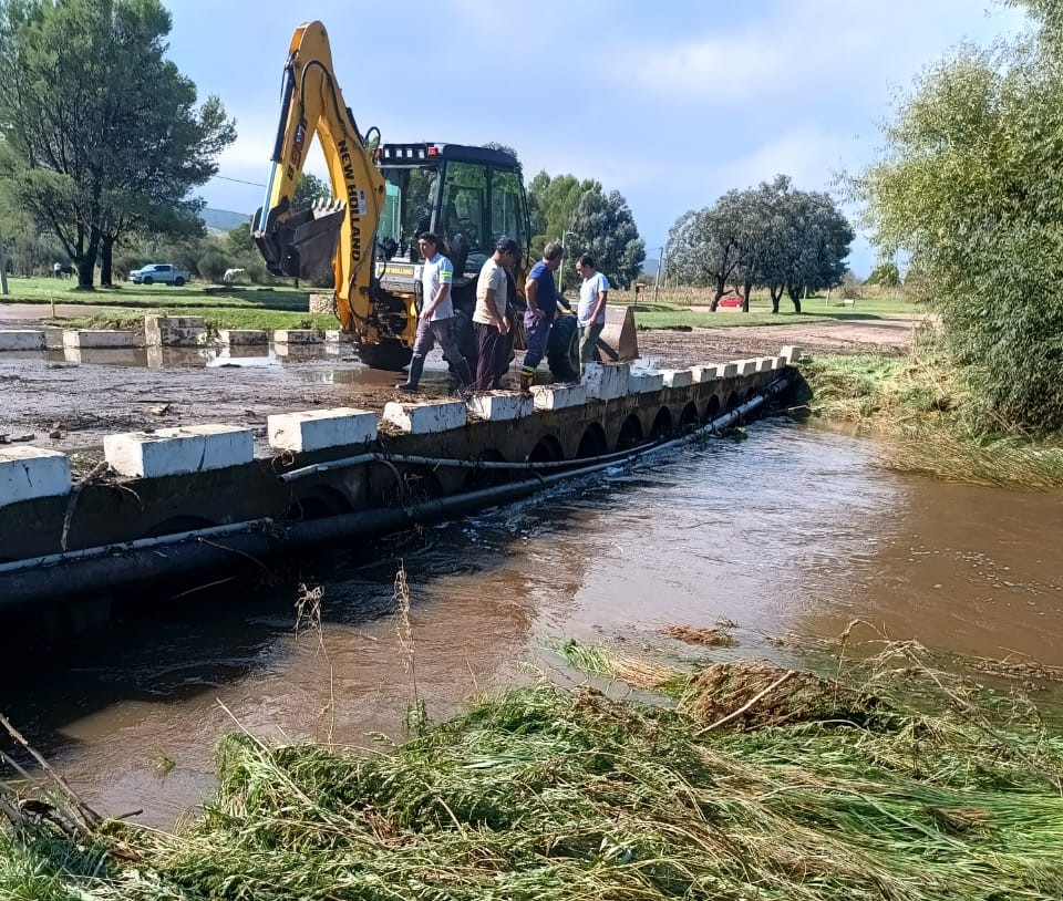 Villa Ventana: tras el temporal, el municipio trabaja para normalizar las calles antes de semana santa