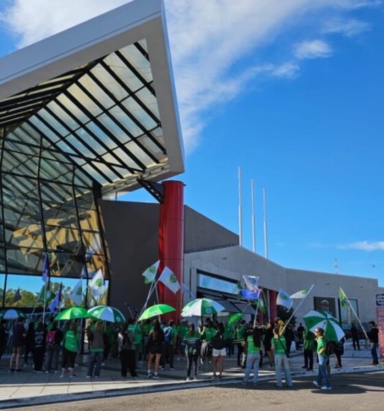 Tensión por una protesta de mercantiles en un shopping de Bahía Blanca