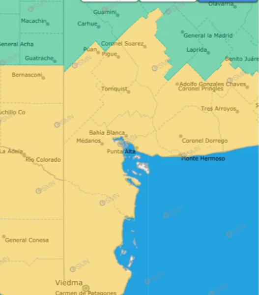El viento fuerte no da respiro: nuevo alerta para Bahía Blanca y la zona