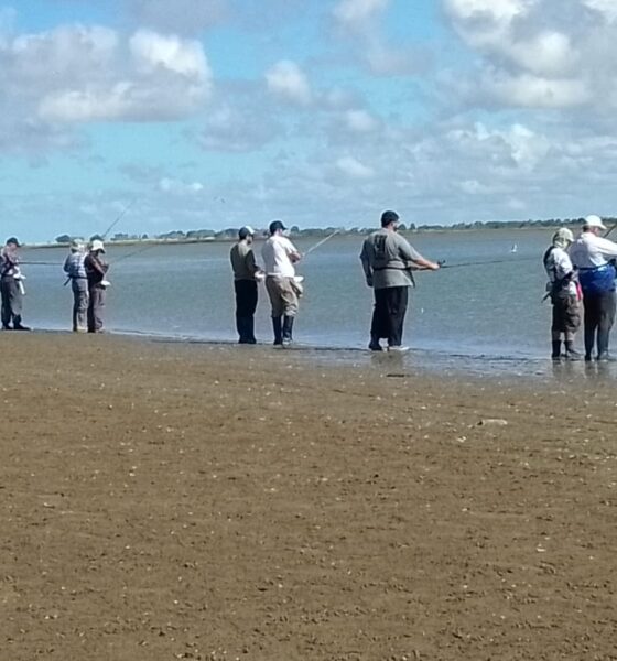 Pesca deportiva: el Club Marea Roja se destacó en Tapera de López y subió al podio provincial