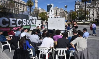 Docentes universitarios darán clases públicas en la Plaza de Mayo