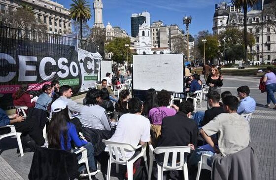 Docentes universitarios darán clases públicas en la Plaza de Mayo