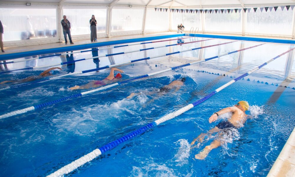 "Es un progreso más para nuestro pueblo": Sierra de la Ventana con el sueño de la pileta climatizada
