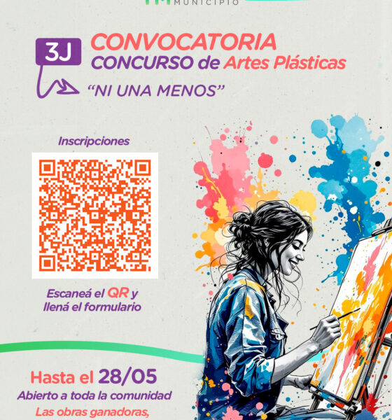 ‘Ni una menos’: Convocatoria a concurso de artes plásticas