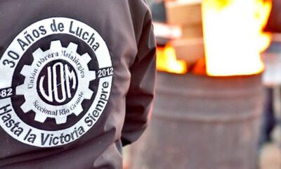 Protesta en la sede de la UOM: se suman apoyos sindicales