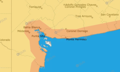 La ciclogénesis traerá fuertes vientos y lluvias a Bahía Blanca y la región