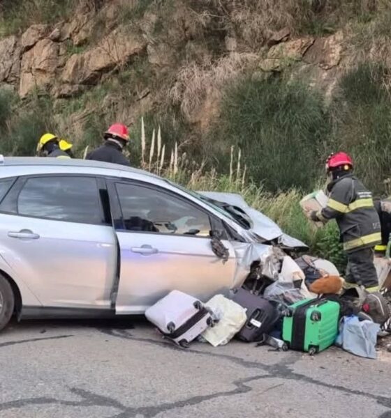 Choque fatal en ruta 76, altura Abra de la Ventana: Cuatro muertos