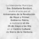 Invitación al acto por el Aniversario de la Revolución de Mayo