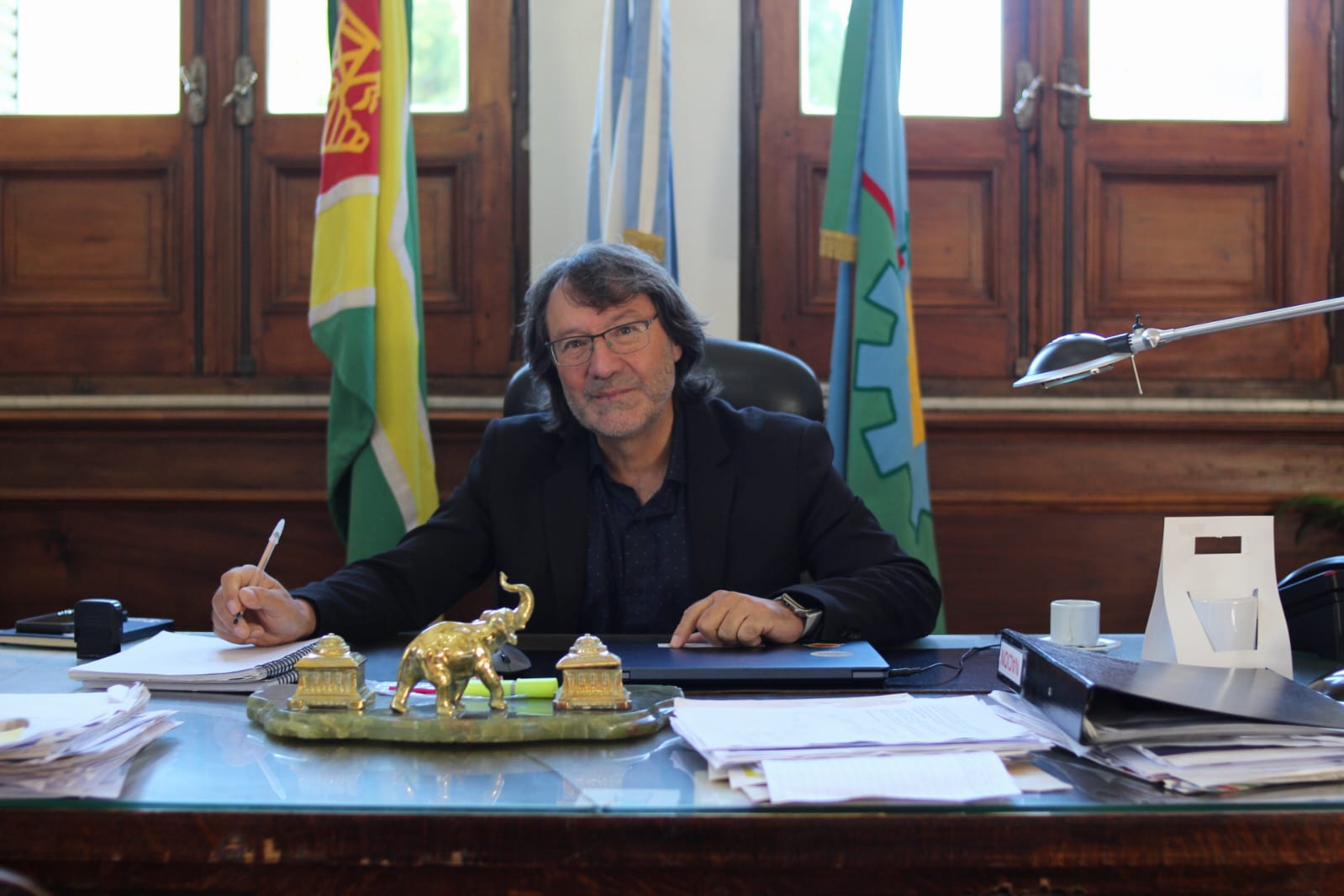 Adolfo Olivera asumió como intendente interino y destacó la continuidad de la gestión