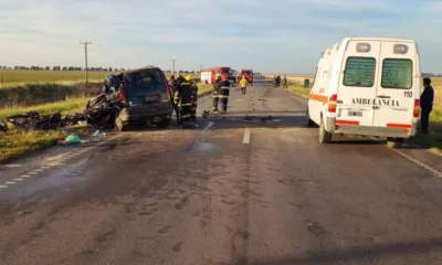 Tragedia en la Ruta 33: choque entre un utilitario y un camión dejó dos mujeres muertas y dos niñas gravemente heridas
