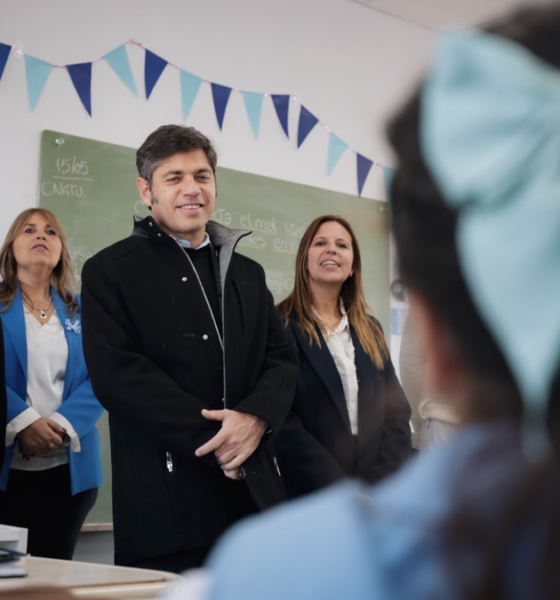Kicillof inauguró una nueva Escuela y criticó a Milei: “Es criminal dejar a los pibes y las pibas sin educación”
