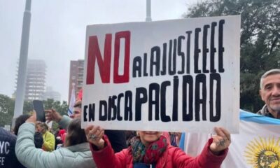 El sector de DISCAPACIDAD de SANTA CRUZ apuntó contra la NUEVA LEY de DISCAPACIDAD de MILEI: "NOS HAN DESLEGITIMADO"