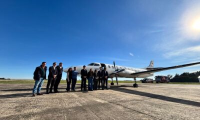 Tres Arroyos inauguró su conexión aérea con Ciudad de Buenos Aires: Cuánto cuesta el pasaje
