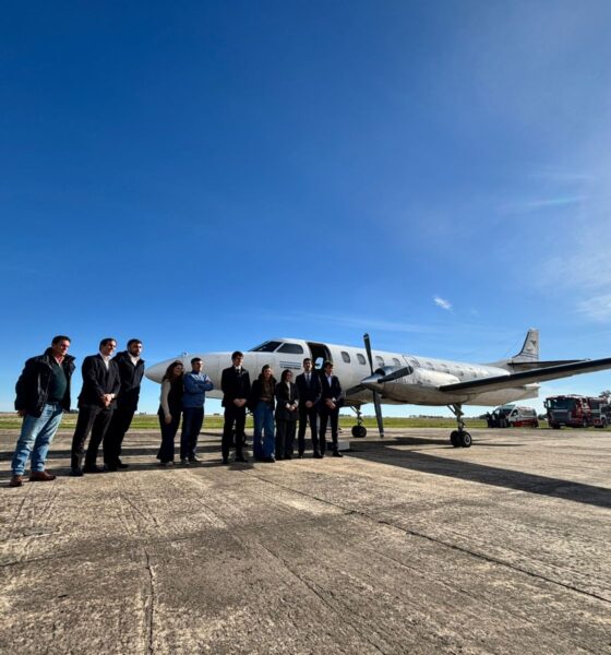 Tres Arroyos inauguró su conexión aérea con Ciudad de Buenos Aires: Cuánto cuesta el pasaje