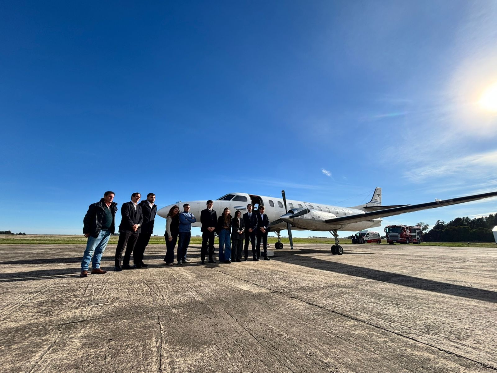 Tres Arroyos inauguró su conexión aérea con Ciudad de Buenos Aires: Cuánto cuesta el pasaje
