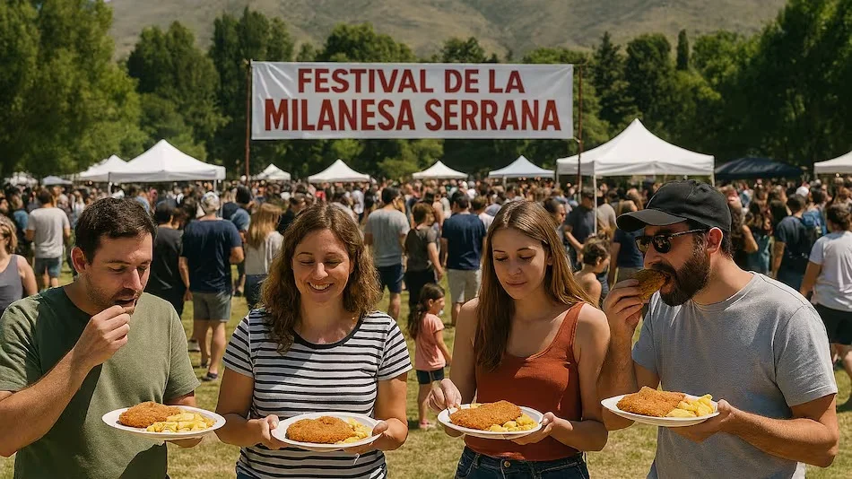 Sierra de la Ventana celebra el 2º Festival de la Milanesa Serrana: cada comercio creó una receta especial