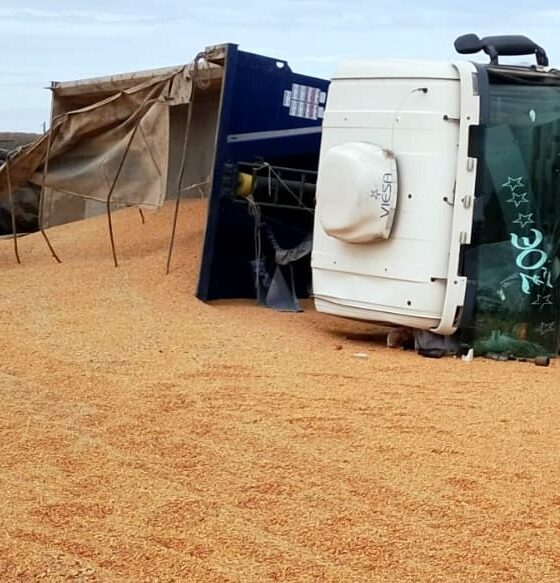 Identificaron al camionero que murió tras volcar sobre la ruta 85, altura Coronel Suárez