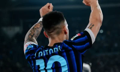 El bahiense Lautaro Martínez sigue sumando títulos con Inter: marcó un gol en la final y alzó la Copa Italia