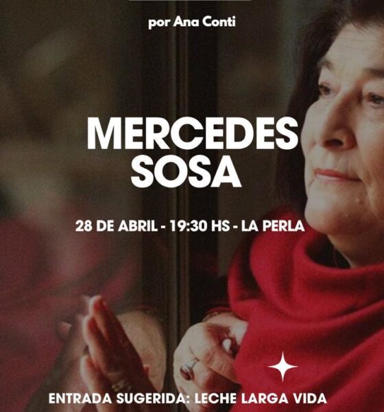 “Mujeres con Mayúscula”: Ana Conti presenta una charla dedicada a Mercedes Sosa