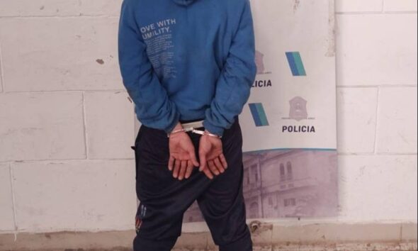 Tres Arroyos: robó en una casa pero lo vieron, lo siguieron y lo atraparon