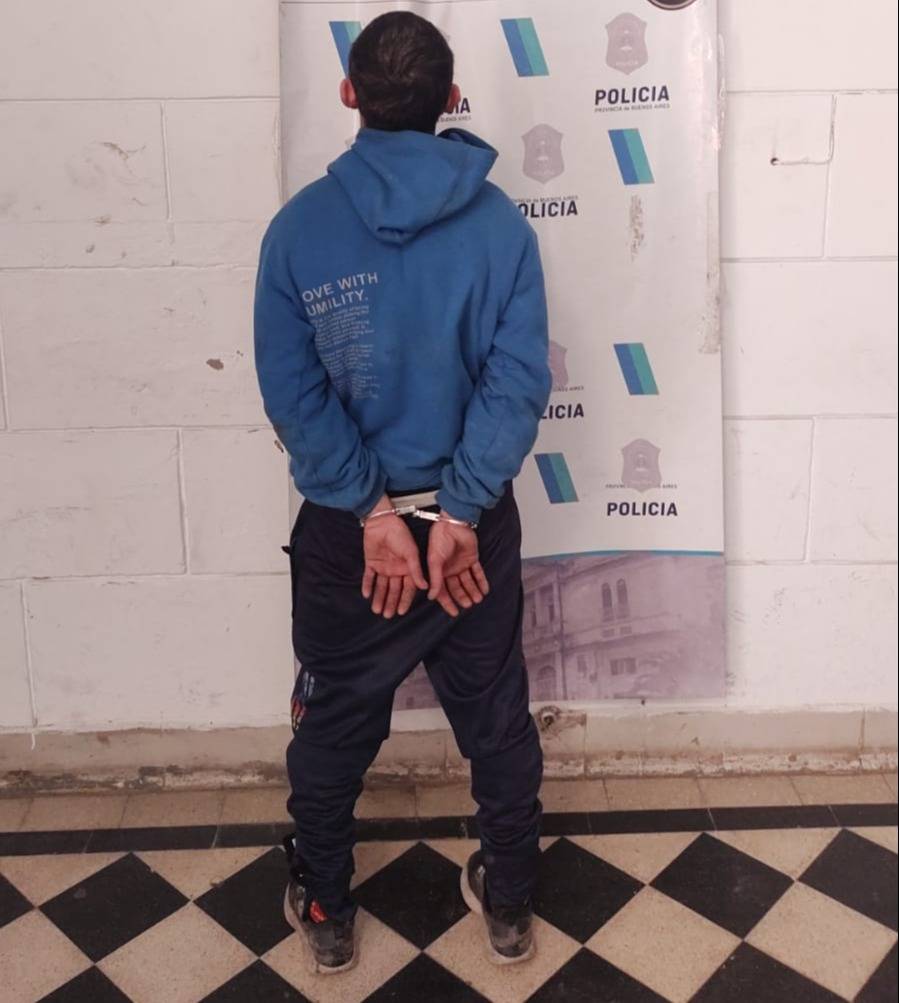 Tres Arroyos: robó en una casa pero lo vieron, lo siguieron y lo atraparon