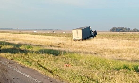 Dos personas perdieron la vida en un choque ocurrido en la ruta 33