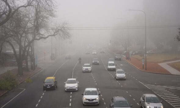 El SMN emitió una advertencia por niebla en los 135 municipios bonaerenses
