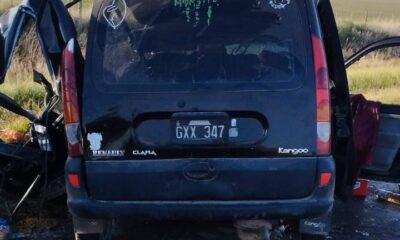 Identificaron a las víctimas del choque frontal en la ruta 33