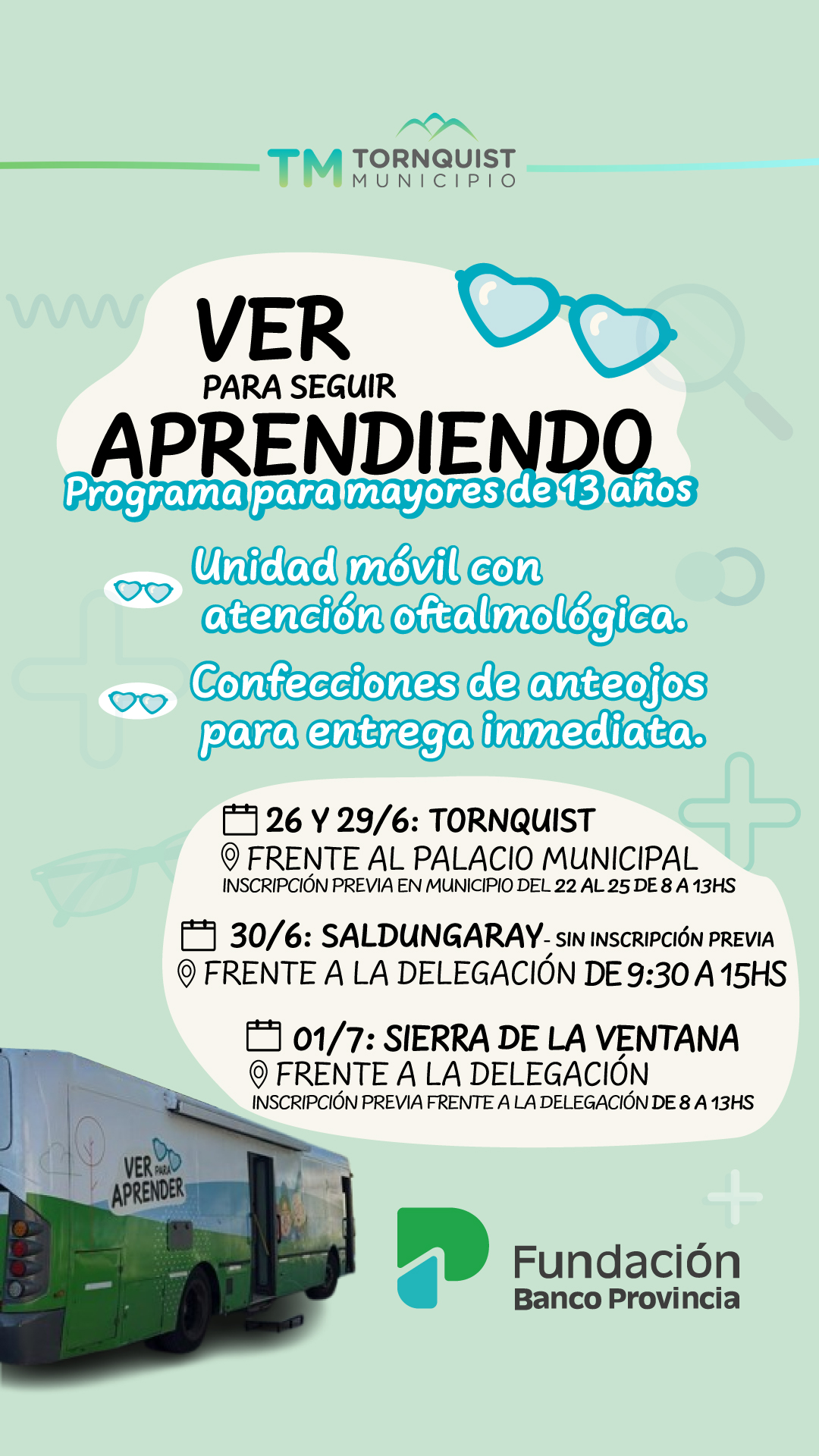 ‘Ver para seguir aprendiendo’ llega también a Sierra de la Ventana