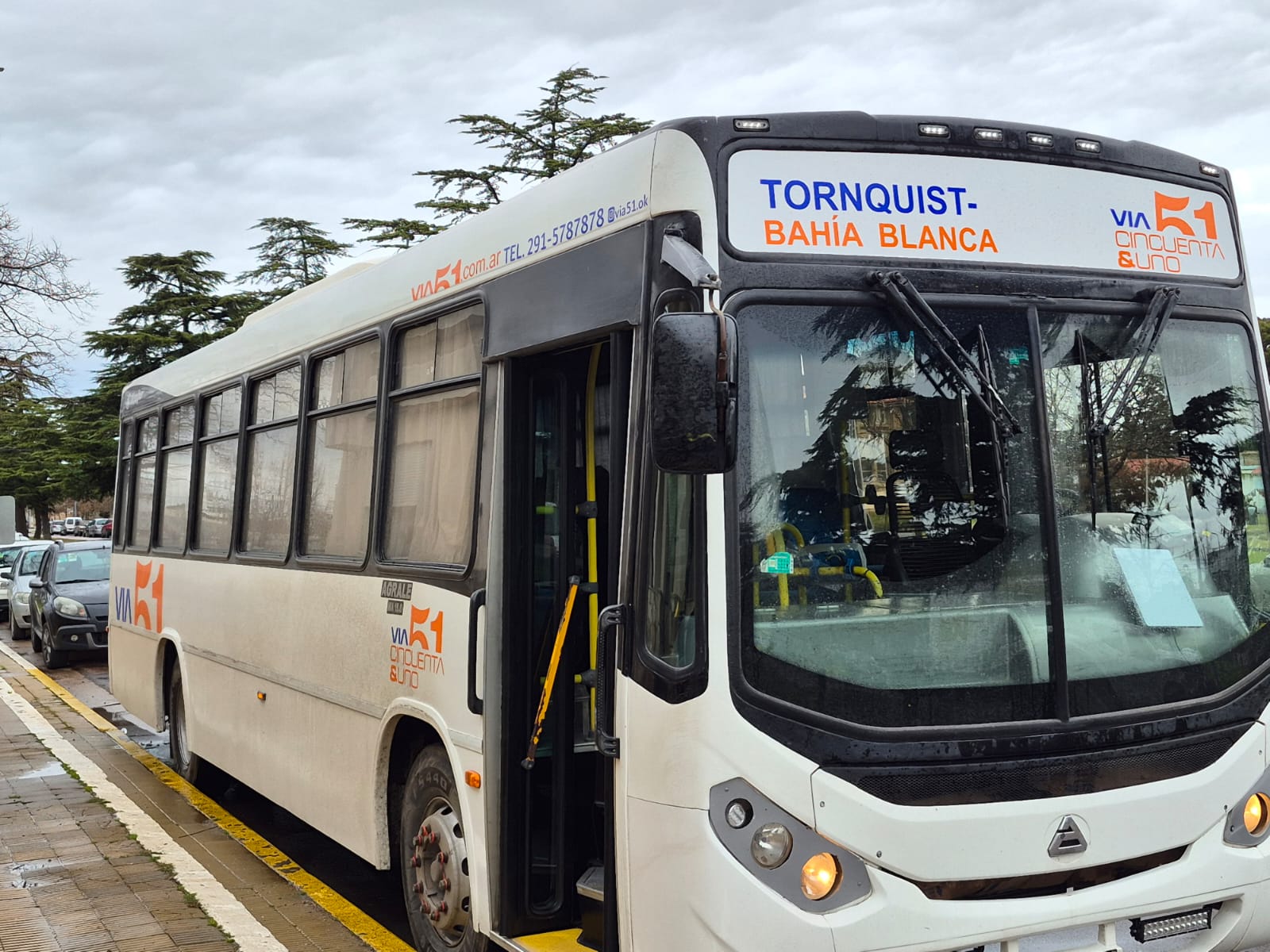 Desde julio, una nueva línea de micros conectará Tornquist, Tres Picos y Bahía Blanca
