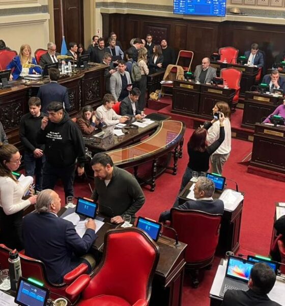 Cruce entre Verónica Magario y Sergio Berni en la primera sesión del año en el Senado bonaerense