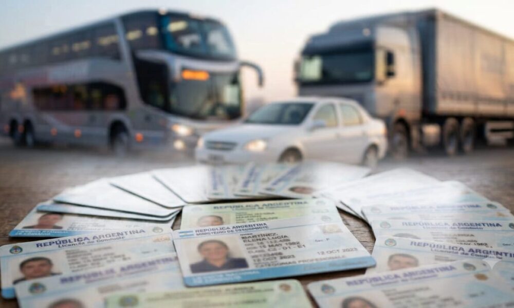 Cambia el sistema para obtener las licencias profesionales de conducir: ya no será obligatorio tramitar la LINTI
