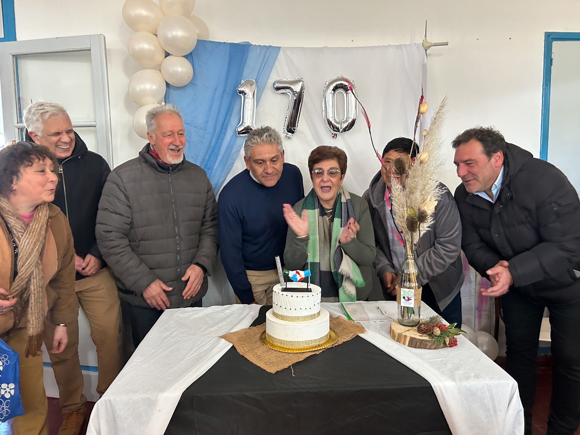Nueva Roma celebró su 170° aniversario con una emotiva jornada