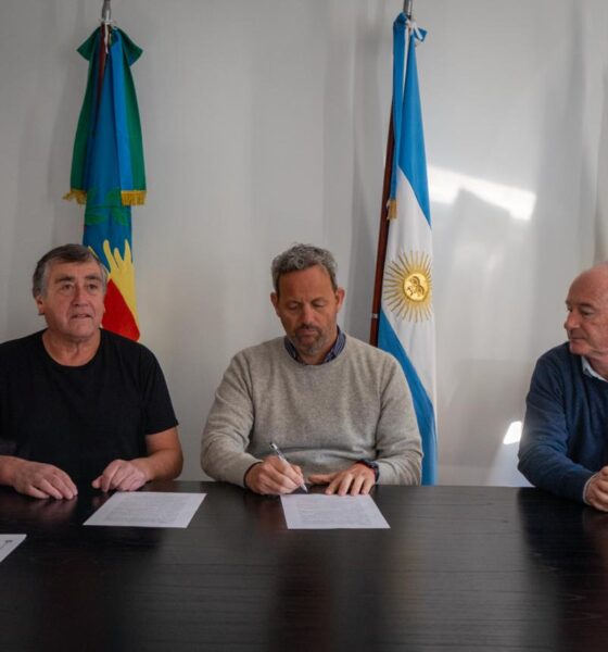 Agua corriente para Sauce Grande: el Municipio y la Cooperativa Telefónica firmaron la carta intención
