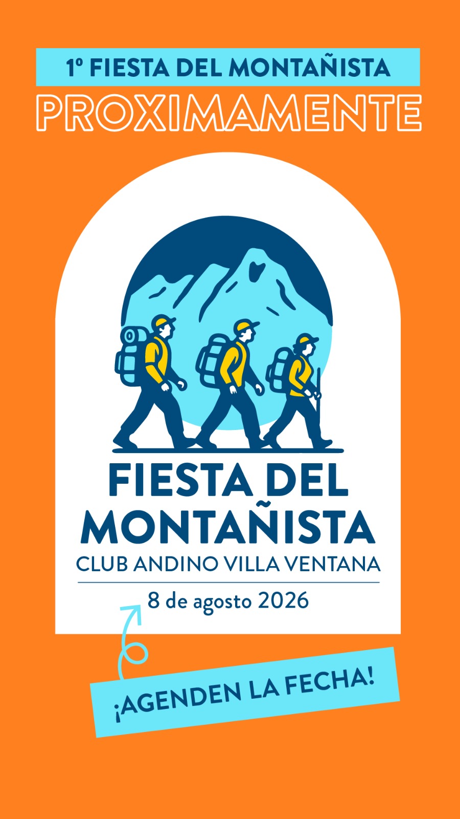 Llega la 1.ª Fiesta del Montañista a Villa Ventana!