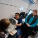 Salud visual: Comenzó la atención del trailer sanitario de la Fundación Banco Provincia