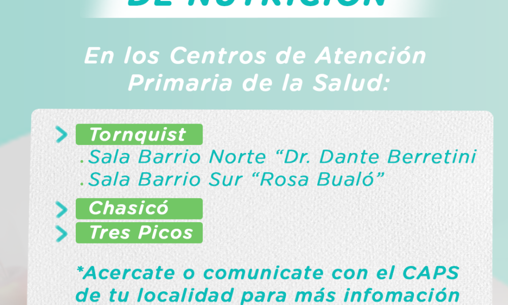Salud amplía la atención en Nutrición en los Centros de Atención Primaria