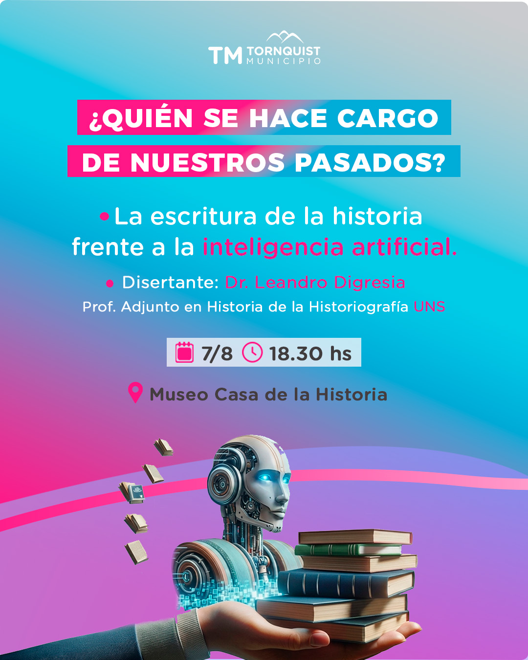 Cultura invita a una nueva charla en el Museo Casa de la Historia