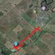 Corte programado de tránsito en camino vecinal de Saldungaray