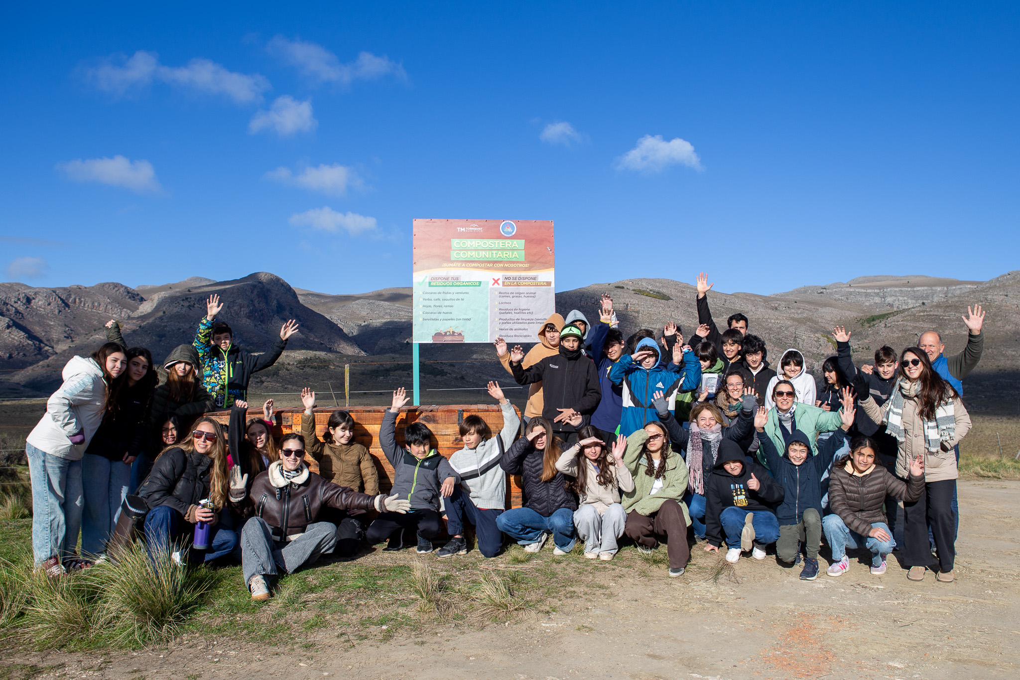 Una nueva compostera comunitaria se puso en marcha en Villa Ventana