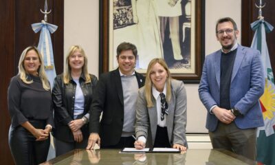 Financiación histórica de Provincia Leasing: Estefanía Bordoni firmó convenio para fortalecer el equipamiento de Tornquist