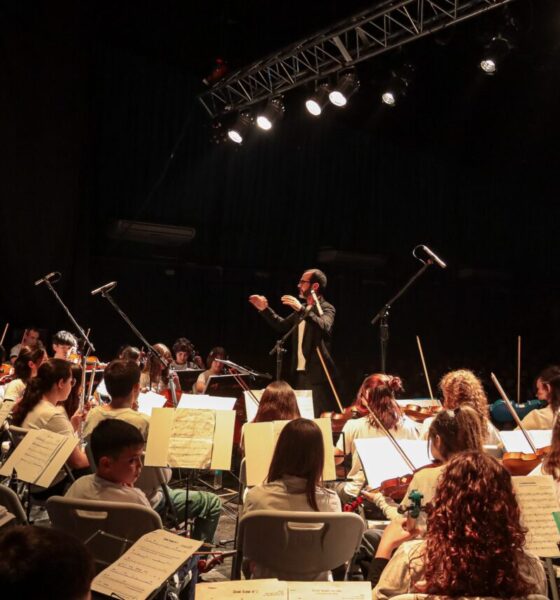 La orquesta escuela celebró su tercer aniversario