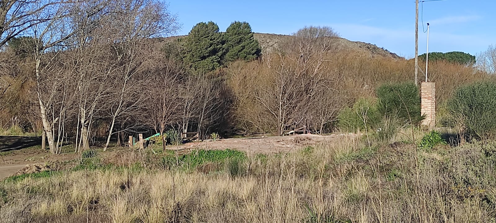 Transformación del Balneario La Hoya: concluyó la demolición del antiguo parador y se recuperó un emblemático espacio verde