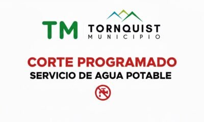Corte de agua programado para este sábado 29 en Tornquist