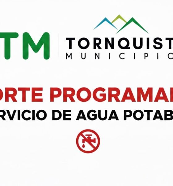 Corte de agua programado para este sábado 29 en Tornquist